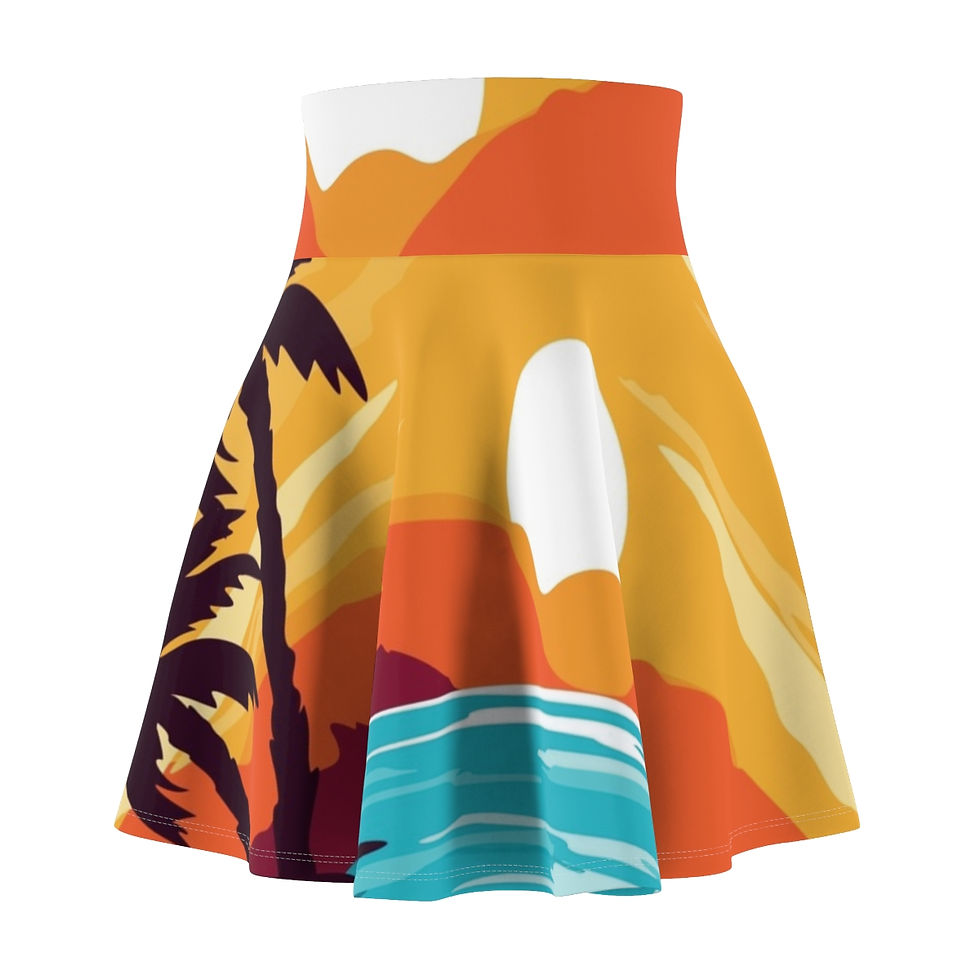 Thumbnail: Women's Skater Skirt (AOP)