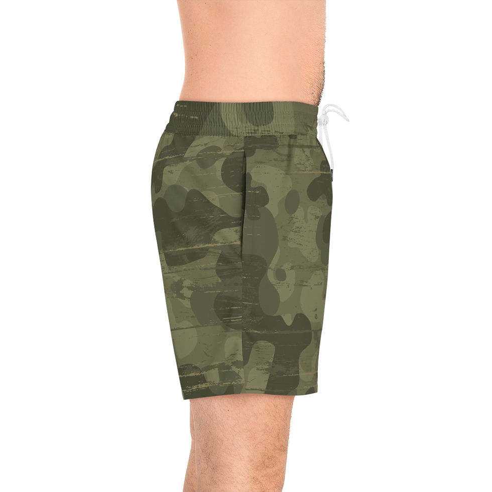 Thumbnail: Men's Mid-Length Swim Shorts (AOP)