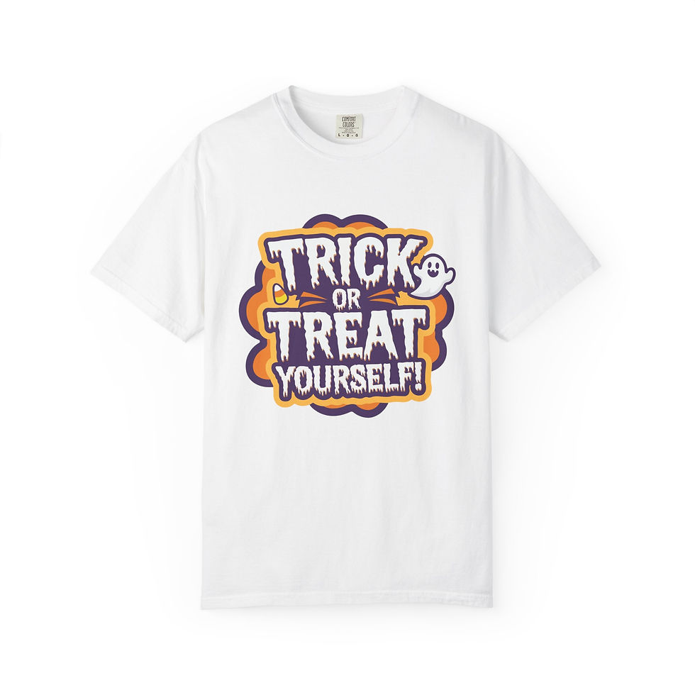 Thumbnail: Trick or Treat Yourself T-Shirt — Halloween Graphic Tee