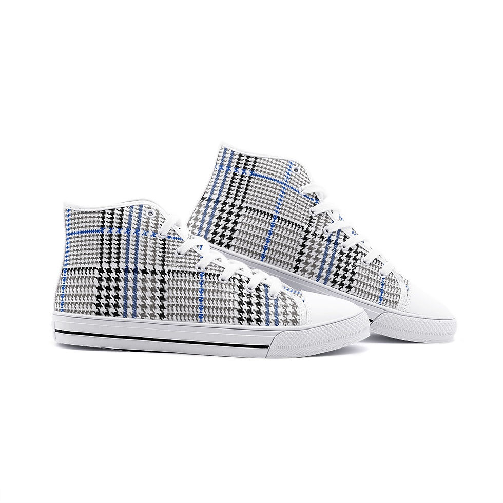 Thumbnail: Unisex High Top Canvas Shoes