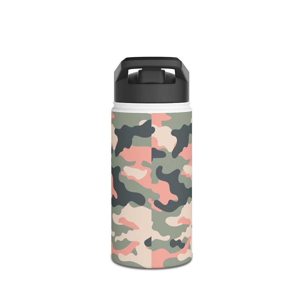 Thumbnail: Stainless Steel Water Bottle, Standard Lid