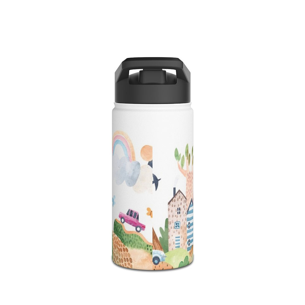 Thumbnail: Stainless Steel Water Bottle, Standard Lid