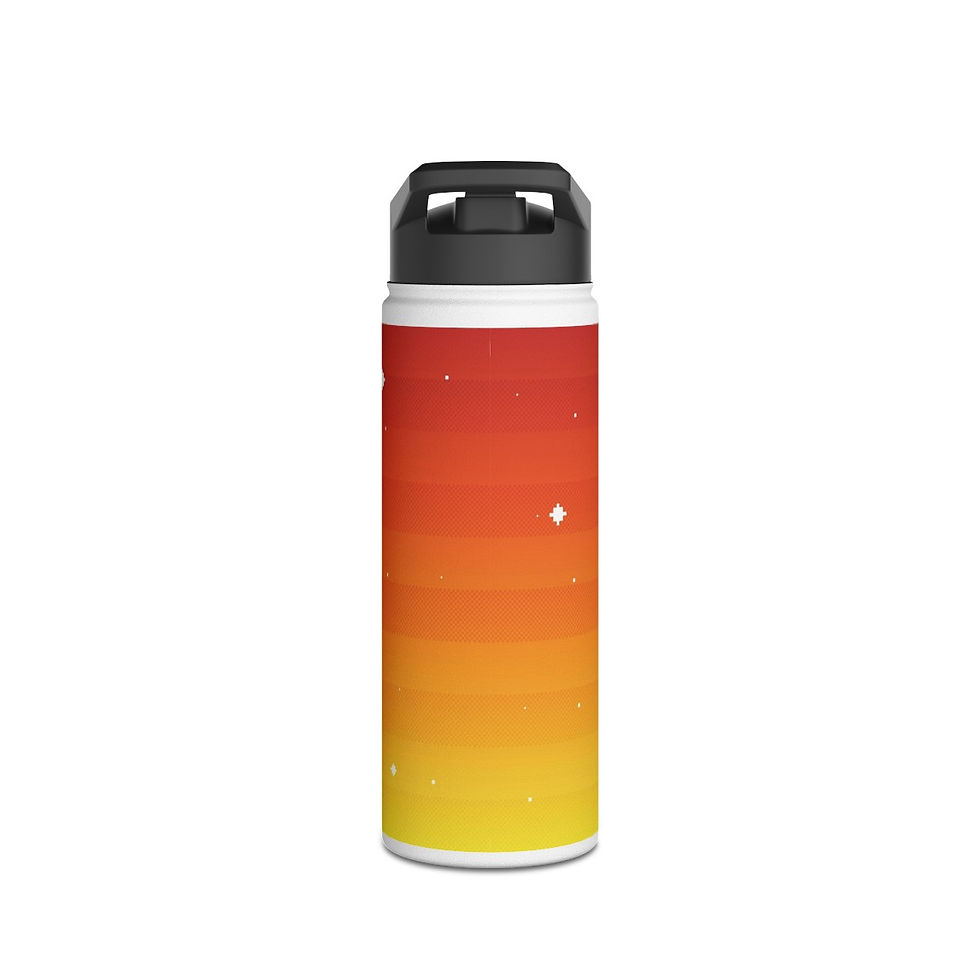 Thumbnail: Stainless Steel Water Bottle, Standard Lid