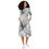 Thumbnail: All-over print long sleeve midi dress