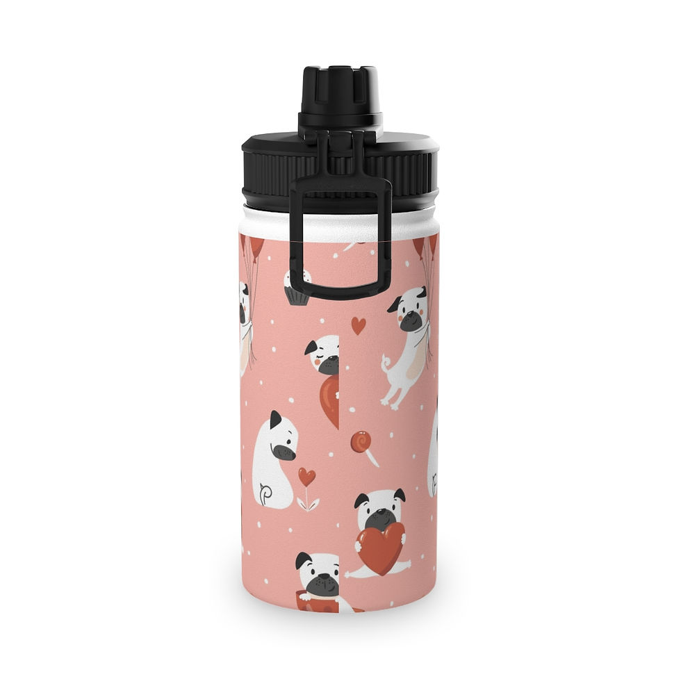Thumbnail: Stainless Steel Water Bottle, Sports Lid