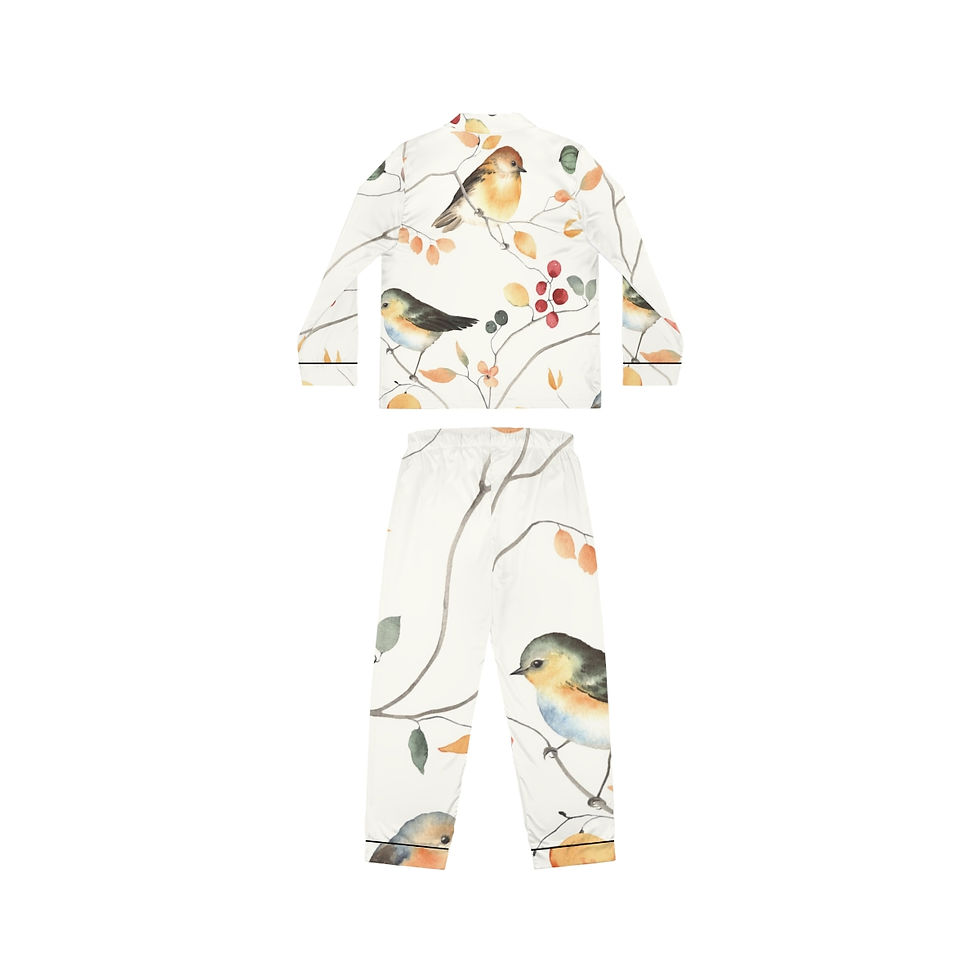 Thumbnail: Women's Satin Pajamas (AOP)