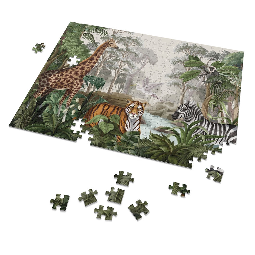 Thumbnail: Jigsaw Puzzle (30, 110, 252, 500,1000-Piece)