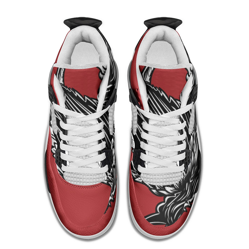 Thumbnail: Unisex Non Slip Lace Up Breathable Fashion Sneakers