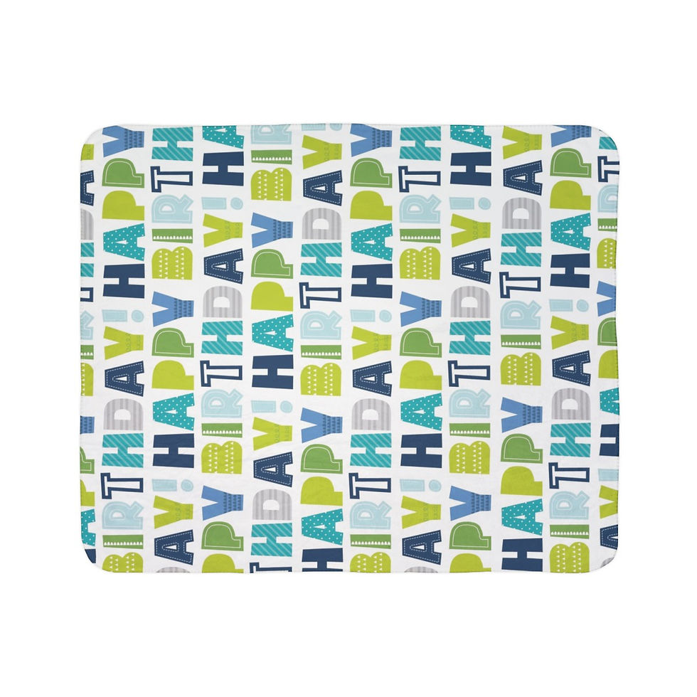 Thumbnail: Fleece Sherpa Blanket