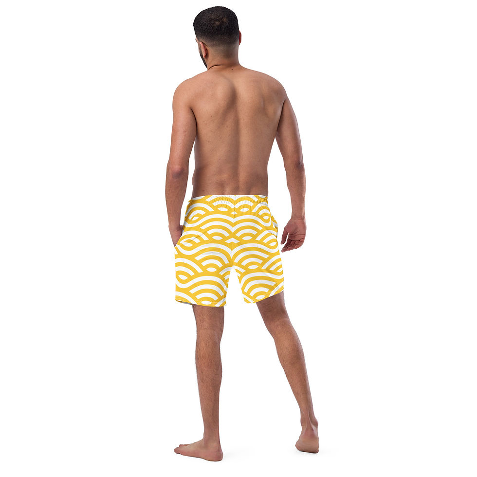 Thumbnail: All-Over Print Recycled Swim Trunks