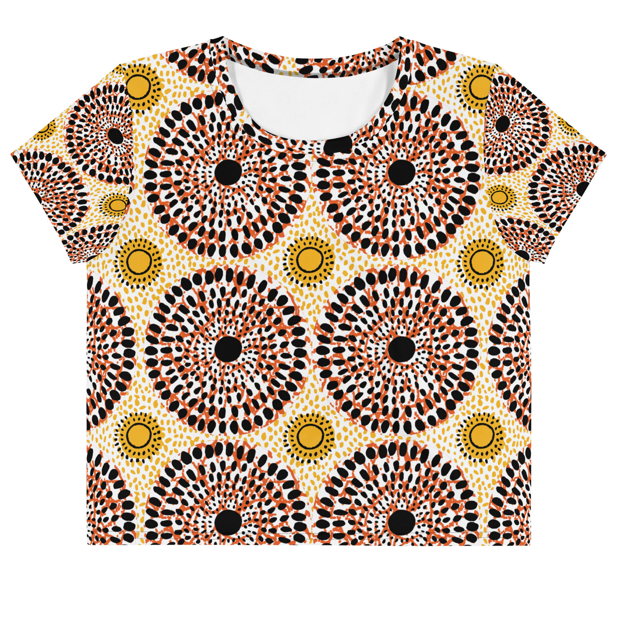 All-Over Print Crop Tee