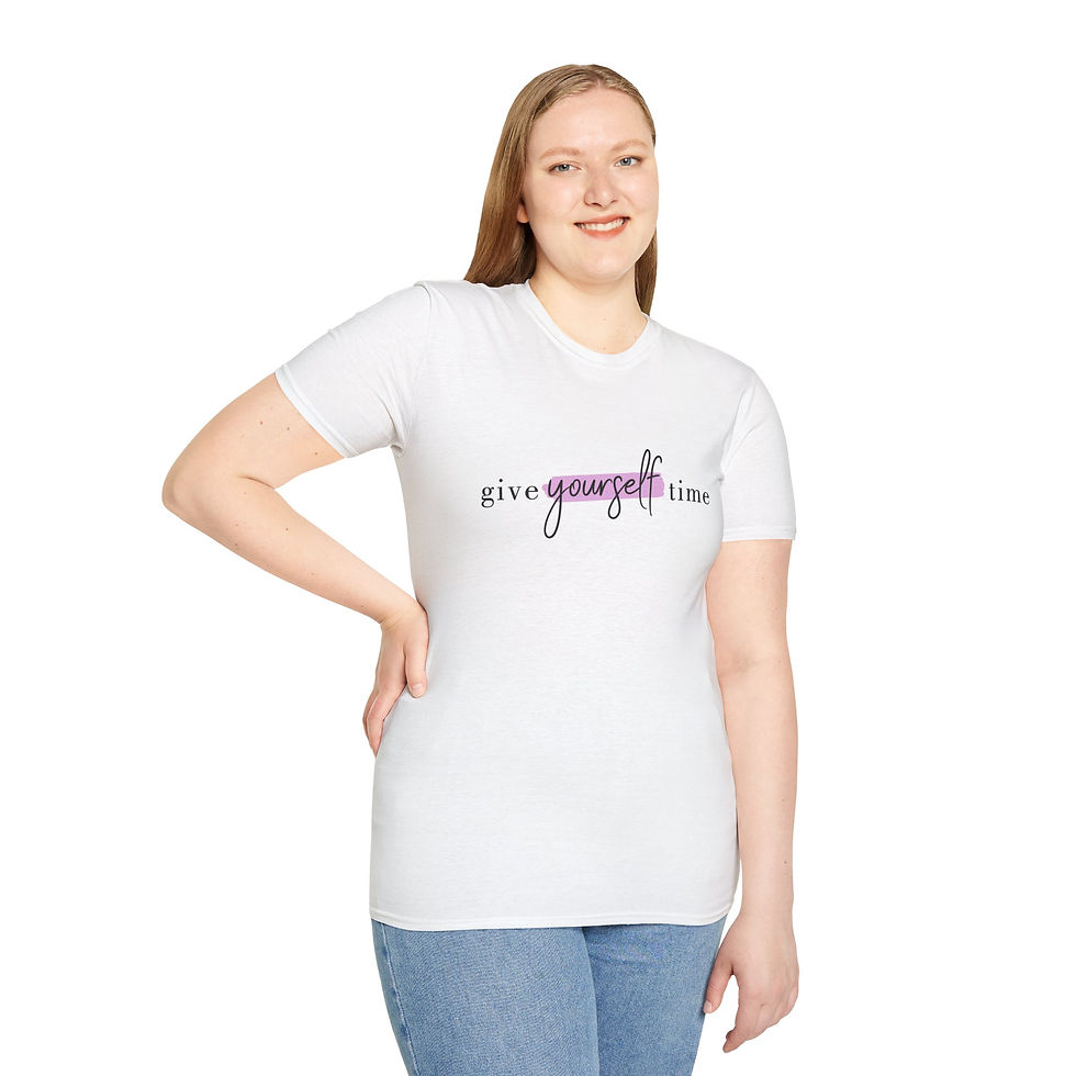Thumbnail: Give Yourself Time T-Shirt — Self-Care Motivational Tee
