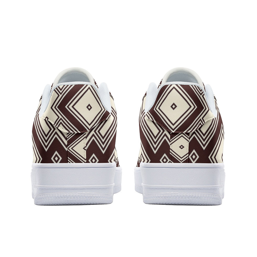 Thumbnail: Unisex Low Top Leather Sneakers
