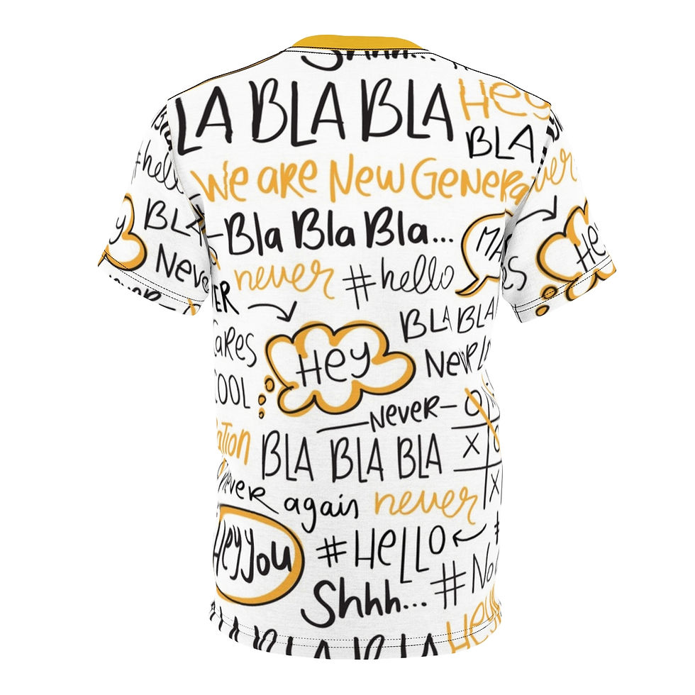 Thumbnail: Unisex Cut & Sew Tee (AOP)