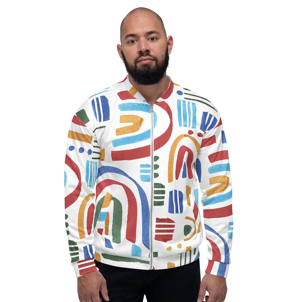 Thumbnail: Unisex Bomber Jacket