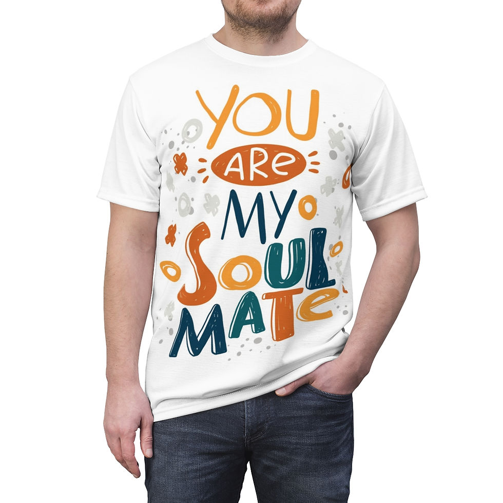 Thumbnail: Unisex Cut & Sew Tee (AOP)