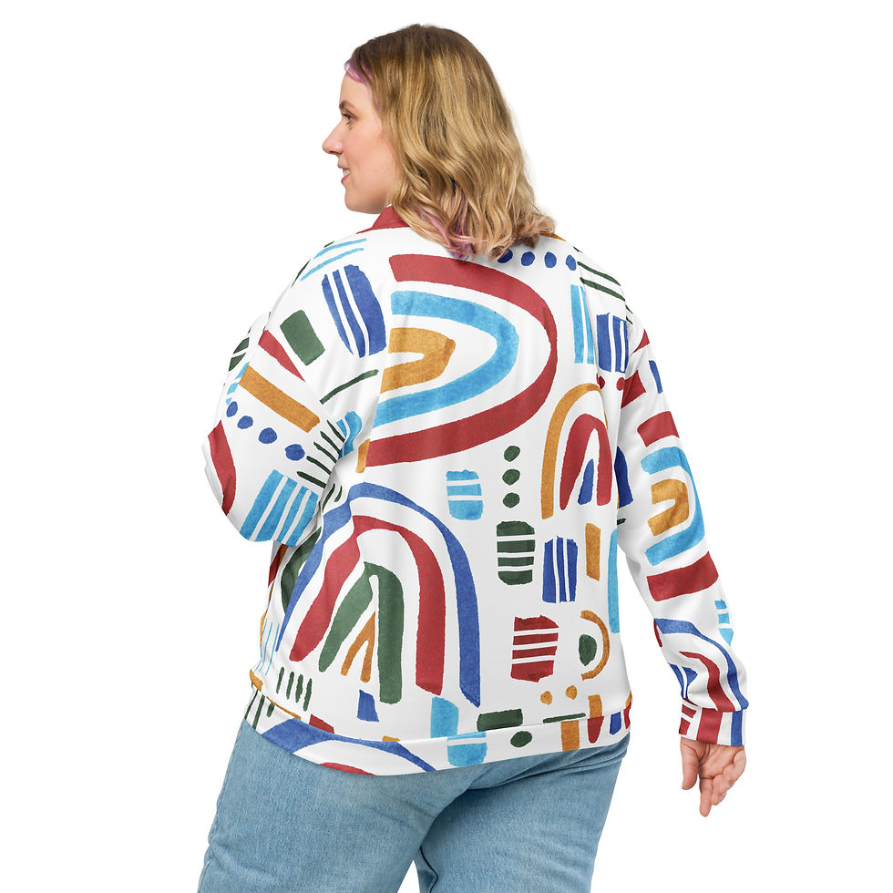 Thumbnail: Unisex Bomber Jacket