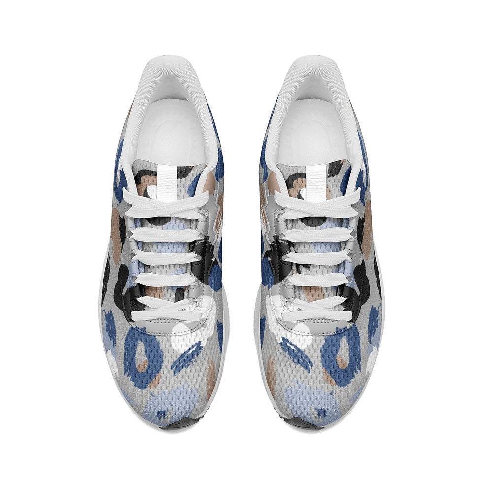 Thumbnail: Unisex Mesh Tech Performance Running Shoes