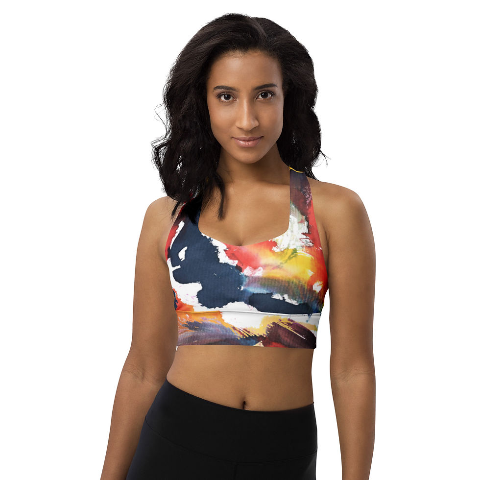 Thumbnail: Longline sports bra