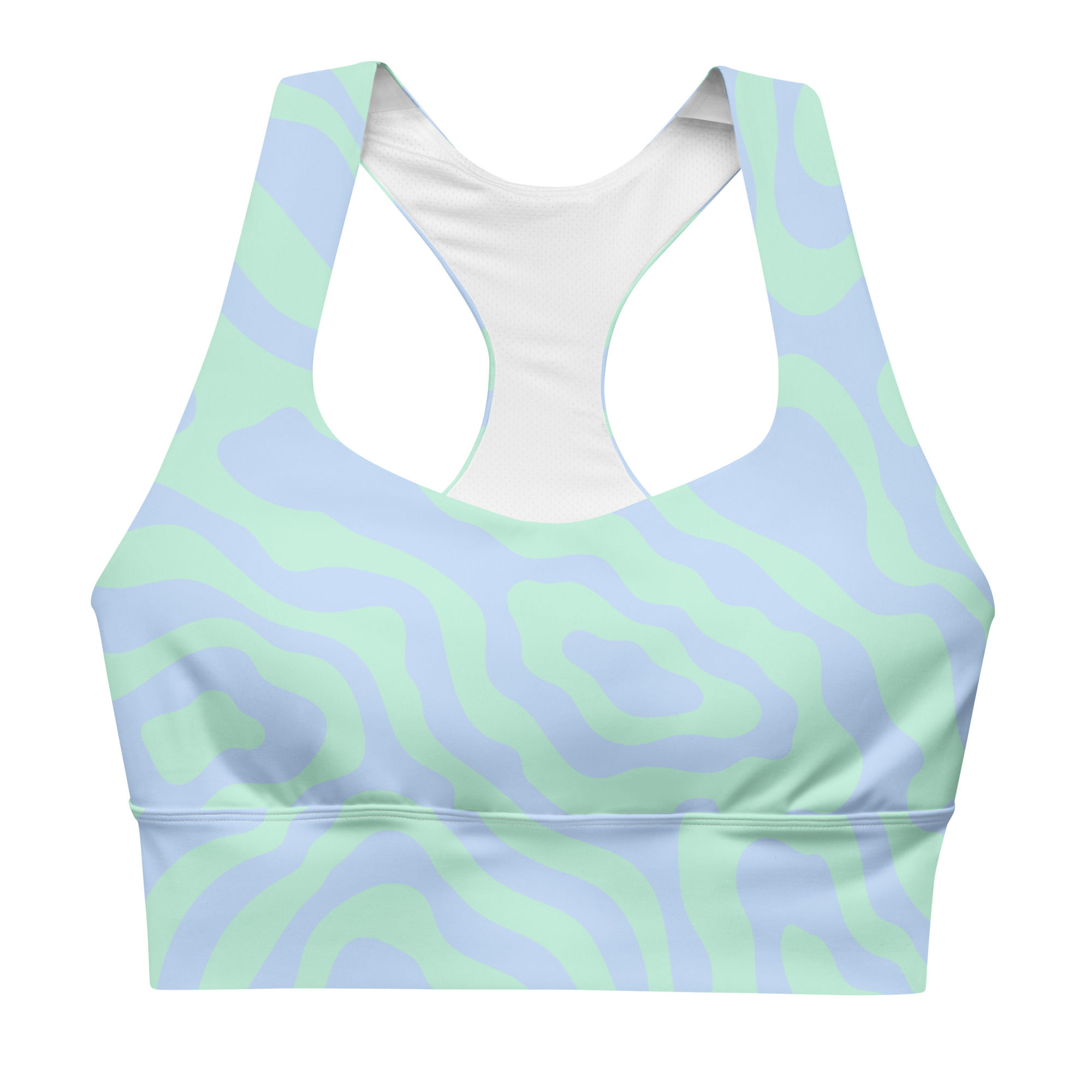 Longline sports bra