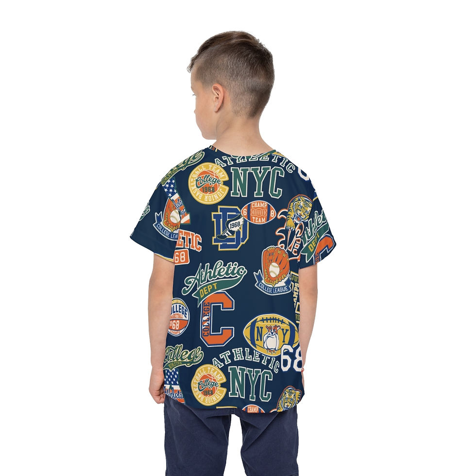 Thumbnail: Kids Sports Jersey (AOP)