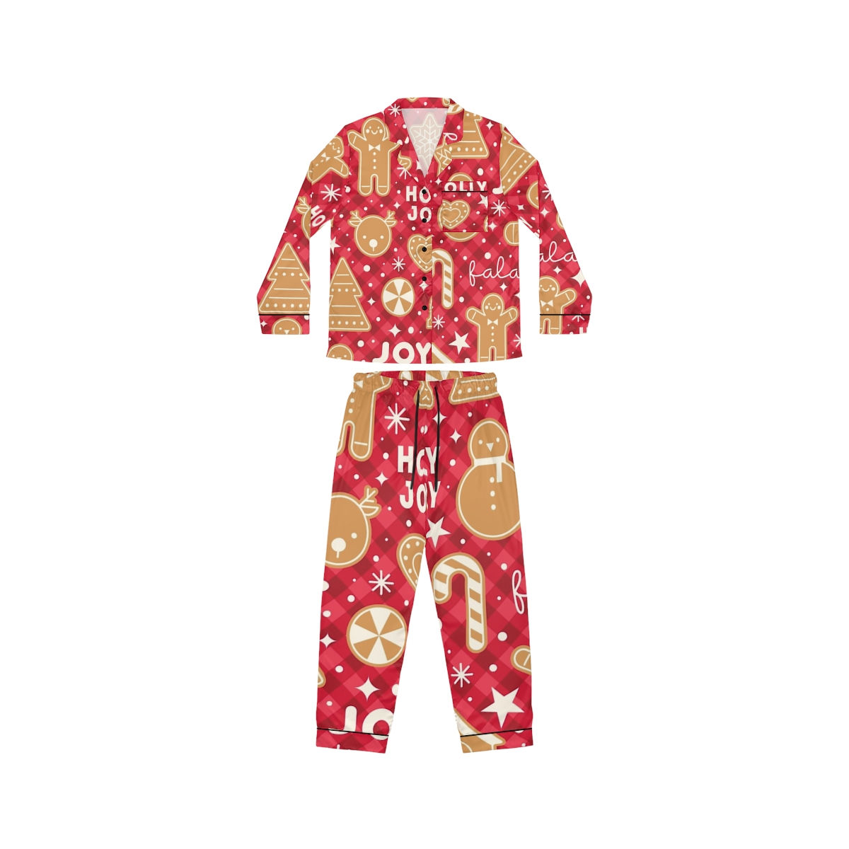 Women's Satin Pajamas (AOP)