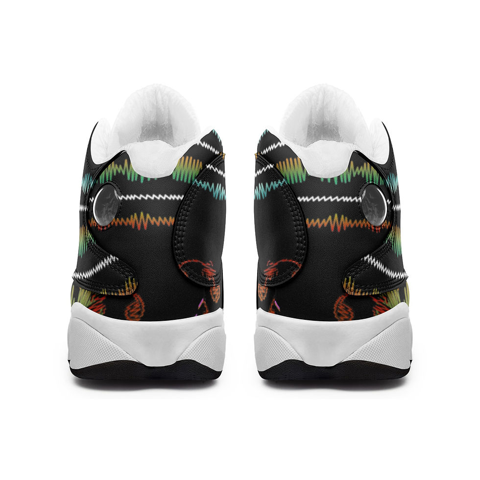 Thumbnail: Unisex High Top Leather Sneakers