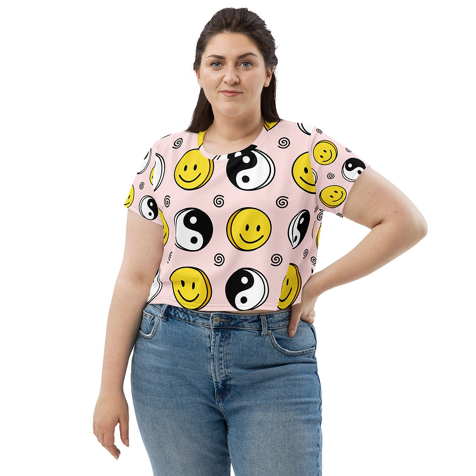 Thumbnail: All-Over Print Crop Tee