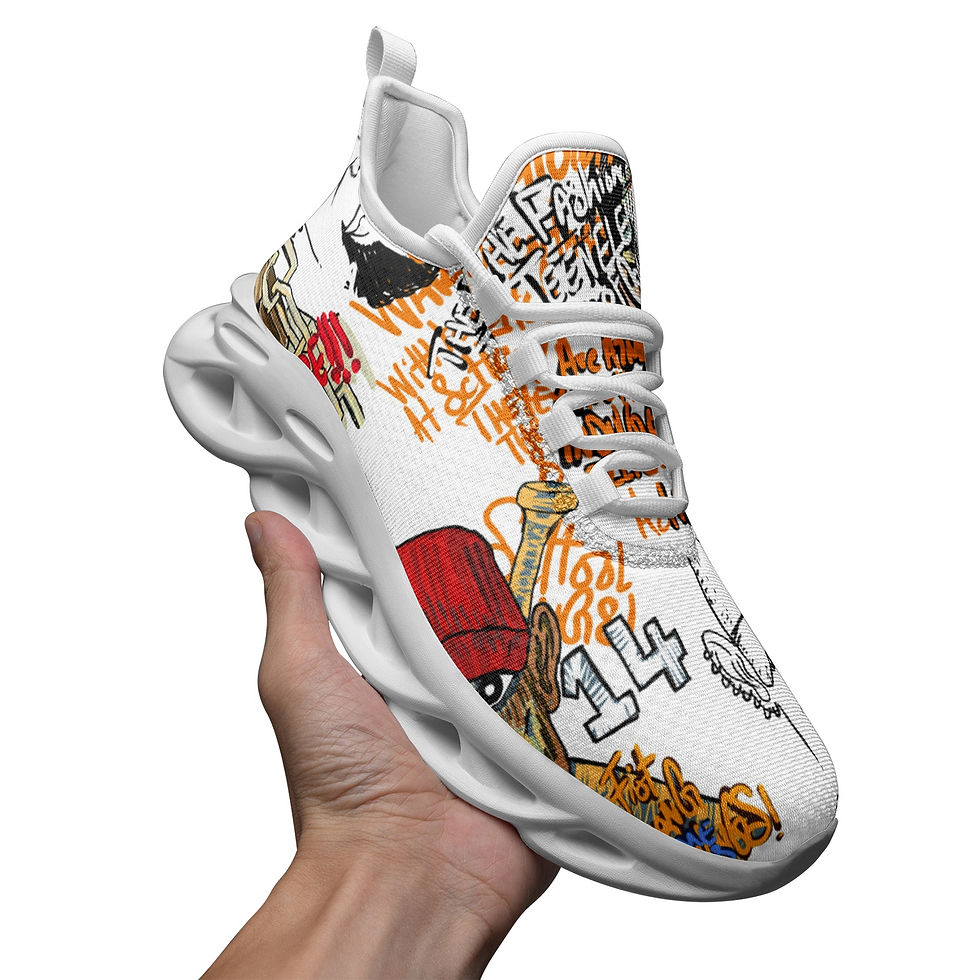 Thumbnail: Unisex Bounce Mesh Knit Sneakers