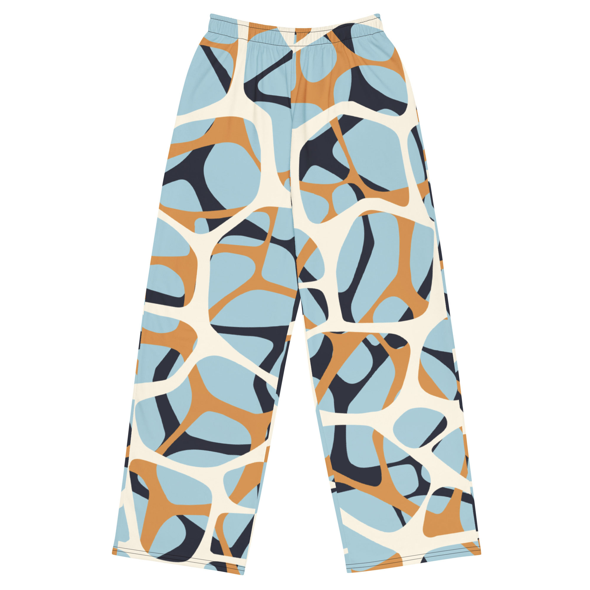 All-over print unisex wide-leg pants