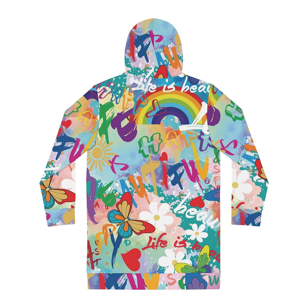 Thumbnail: Women's Hoodie Dress (AOP)