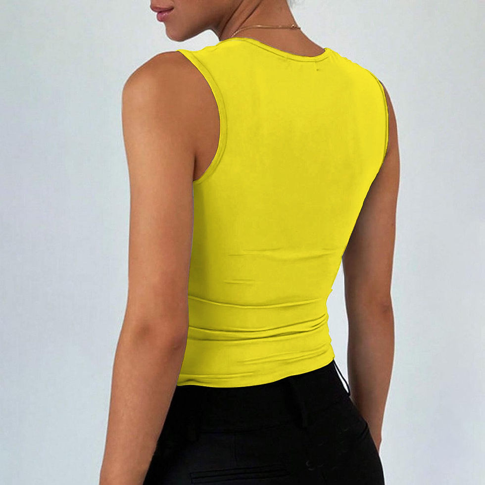 Thumbnail: All-Over Print Women’s Sleeveless Square Neck Tank Top