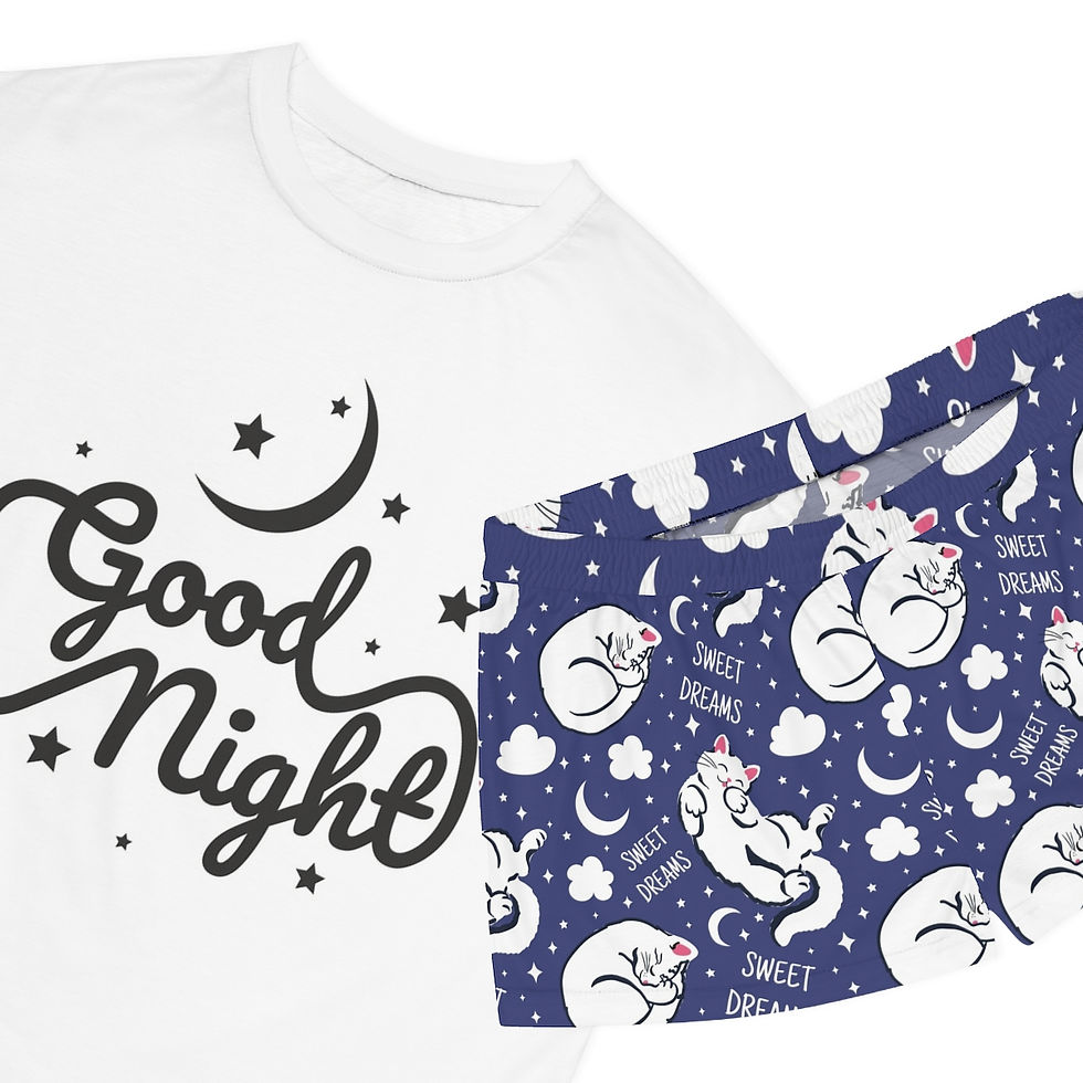 Thumbnail: Women's Short Pajama Set (AOP)
