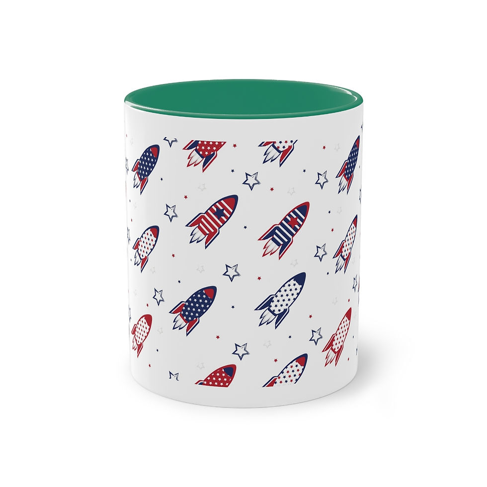 Thumbnail: Two-Tone Coffee Mug, 11oz