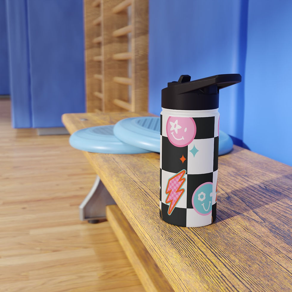 Thumbnail: Stainless Steel Water Bottle, Standard Lid