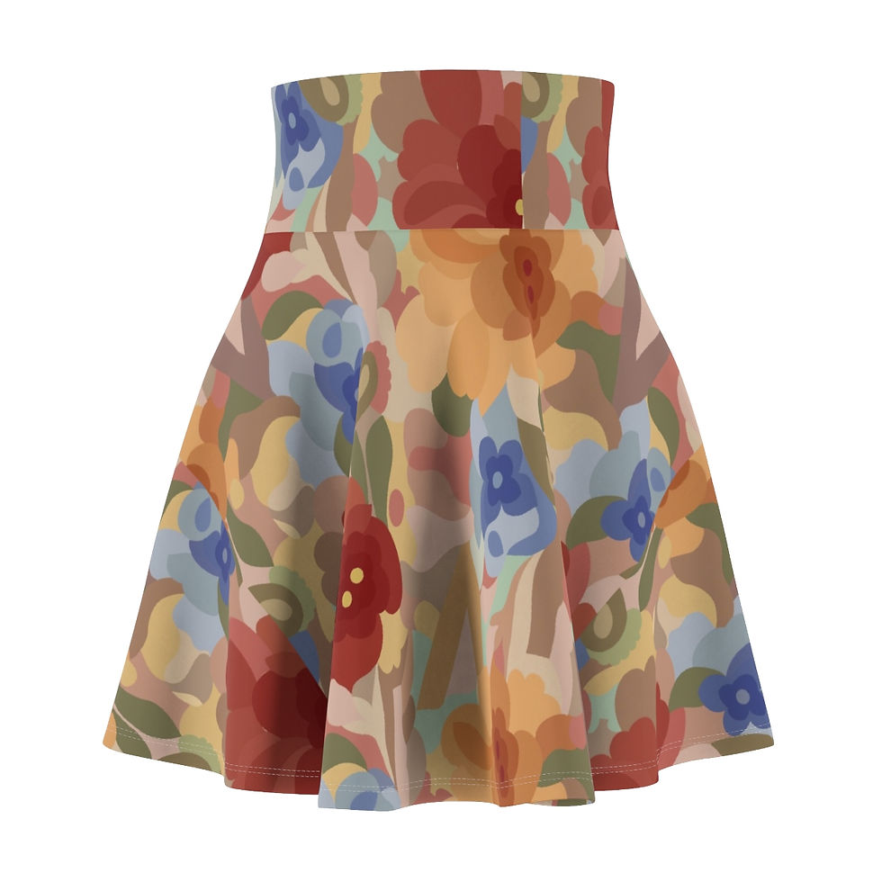 Thumbnail: Women's Skater Skirt (AOP)