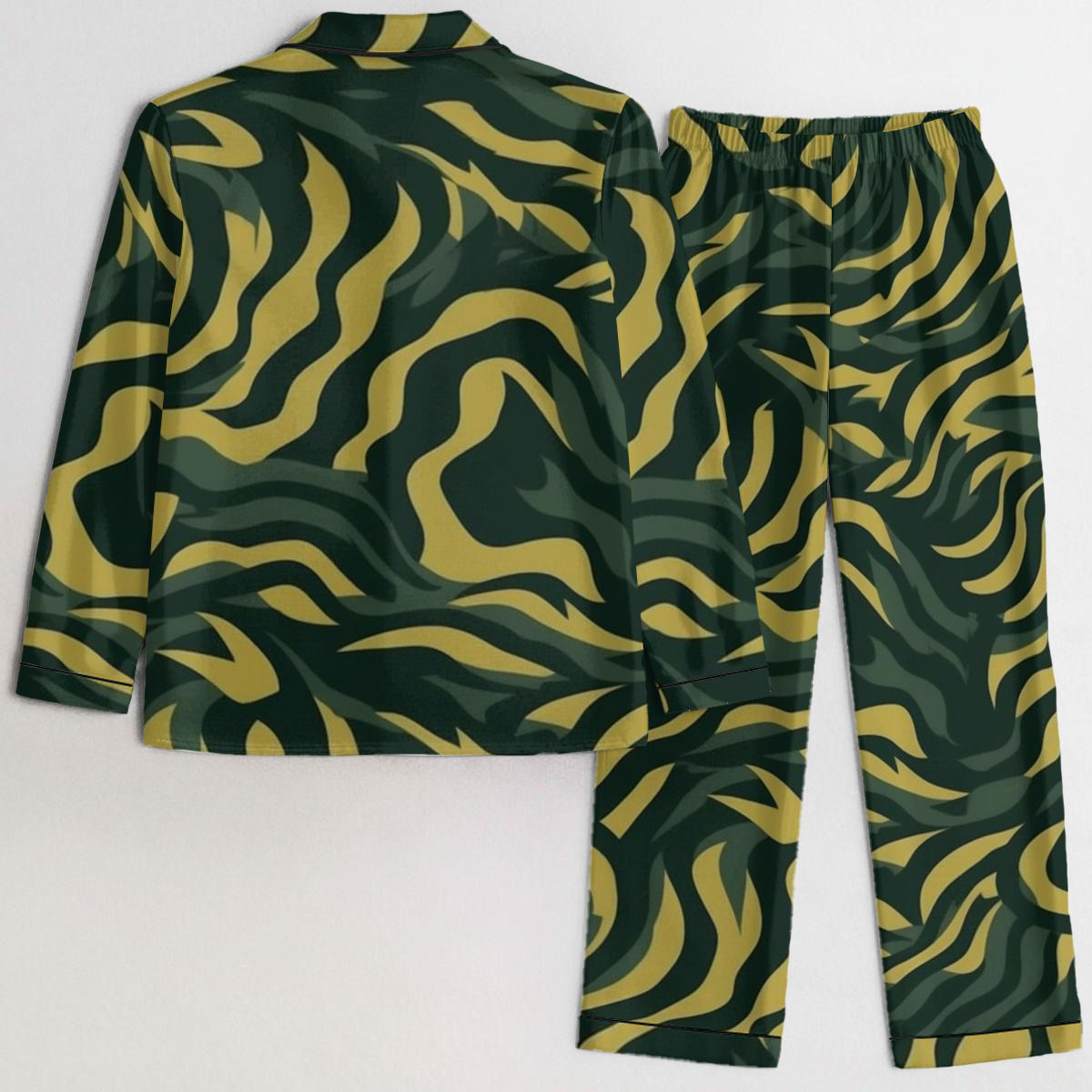 All-Over Print Women's Satin Pajama Set