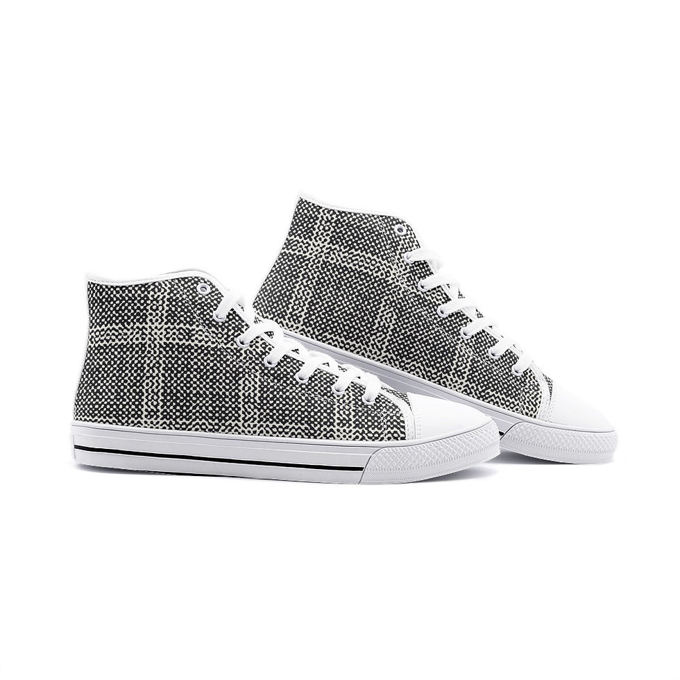 Thumbnail: Unisex High Top Canvas Shoes