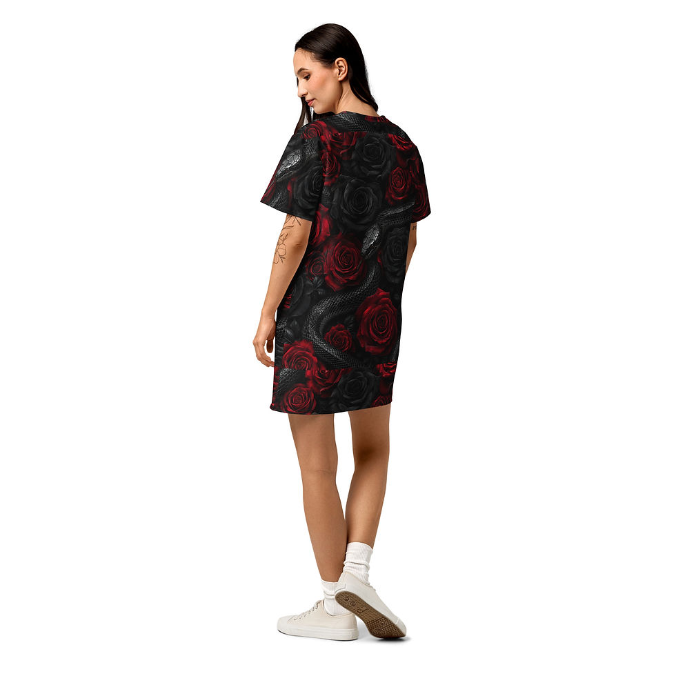 Thumbnail: Cotton t-shirt dress