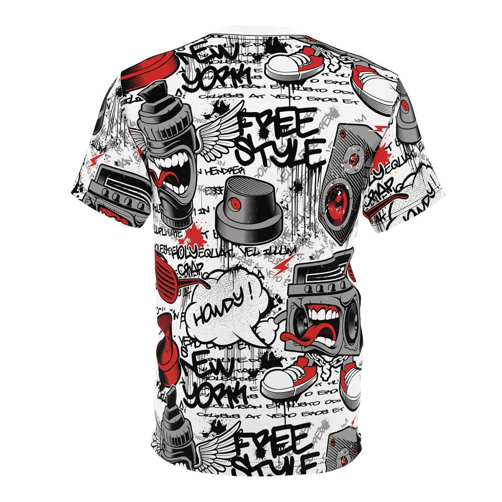 Thumbnail: Unisex Cut & Sew Tee (AOP)