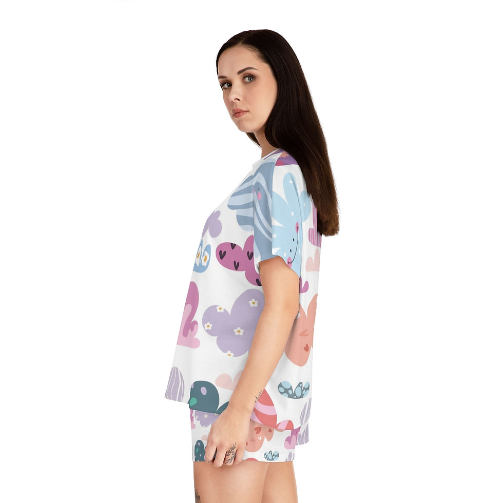 Thumbnail: Women's Short Pajama Set (AOP)