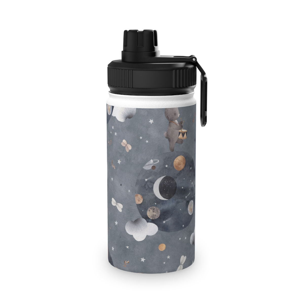 Stainless Steel Water Bottle, Sports Lid