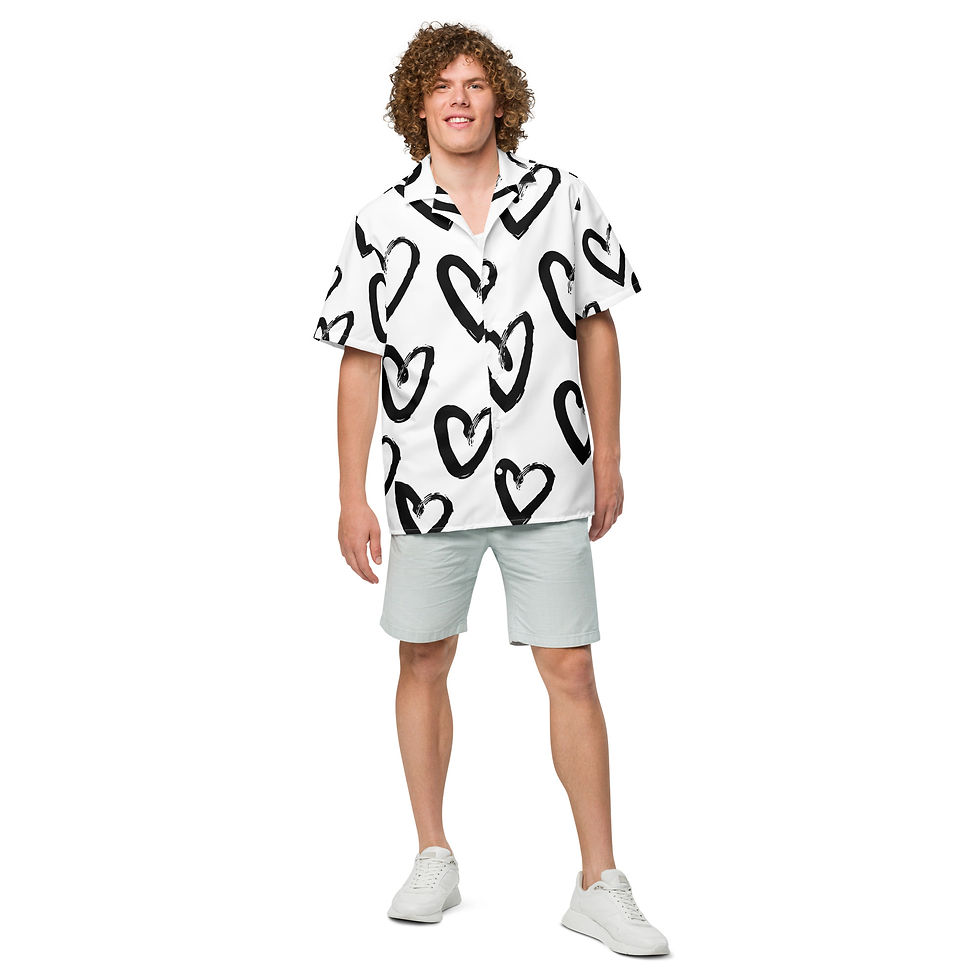 Thumbnail: Unisex button shirt