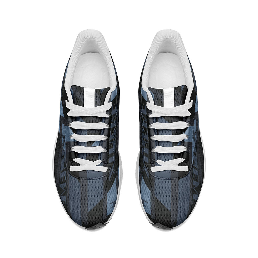 Thumbnail: Unisex Mesh Tech Performance Running Shoes
