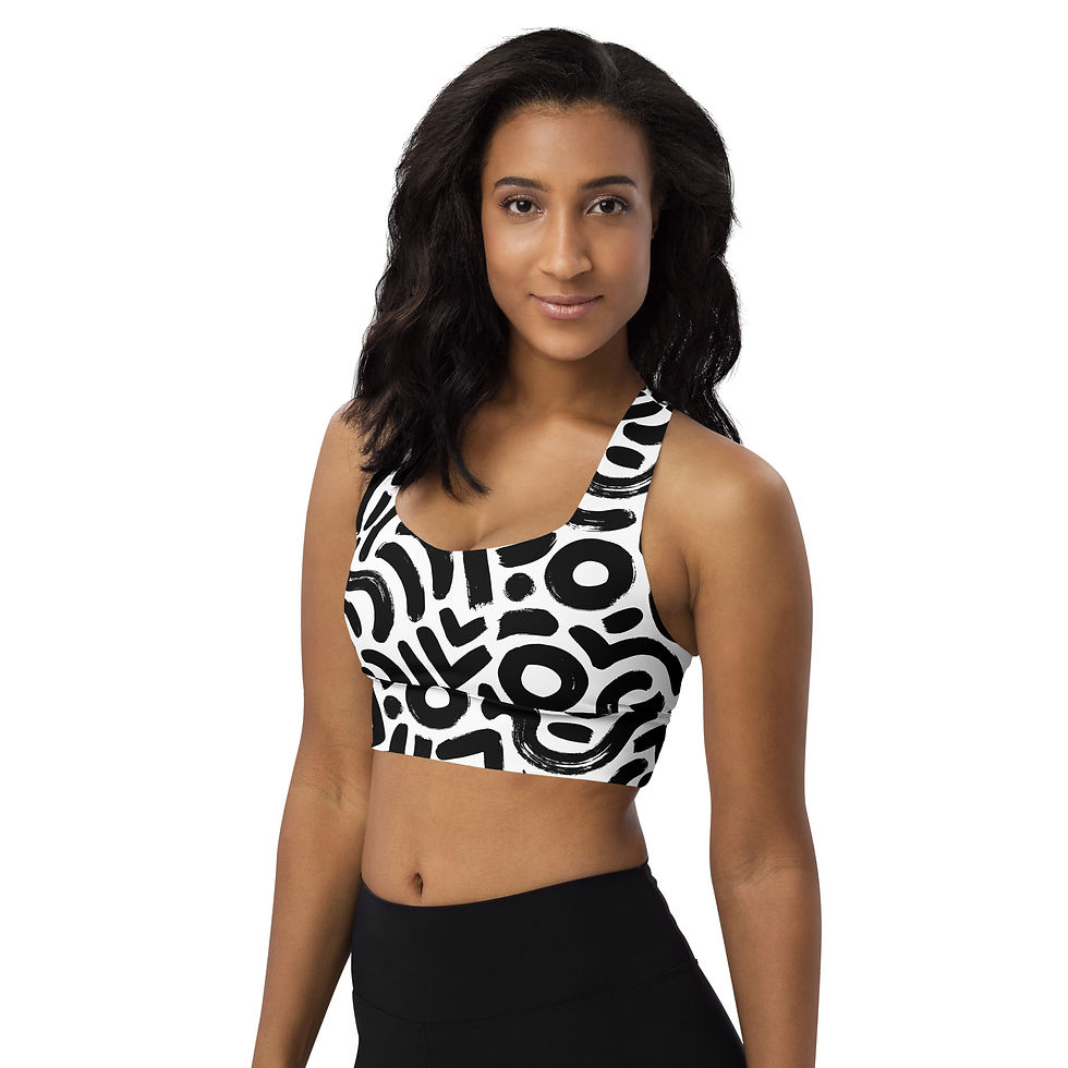 Thumbnail: Longline sports bra