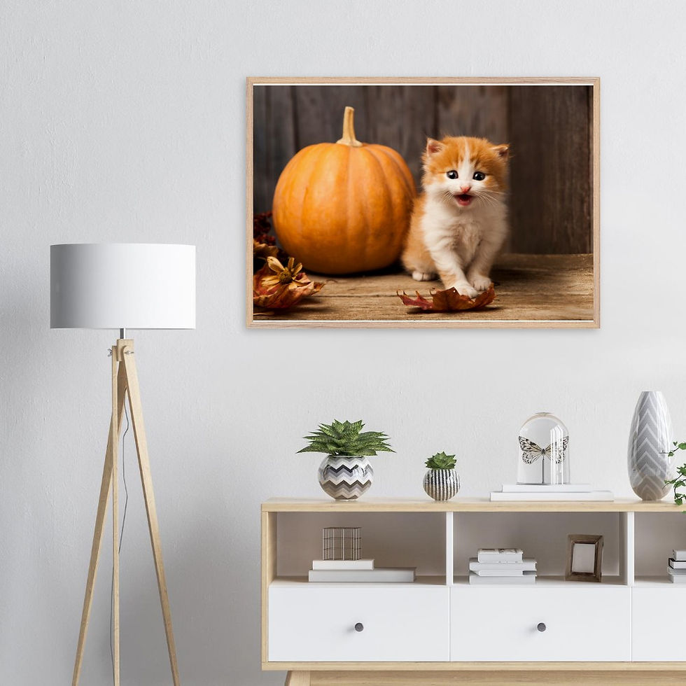 Thumbnail: Premium Wooden Framed Poster With Museum-Quality Matte Paper
