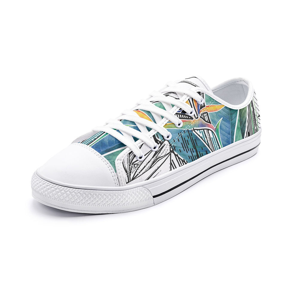 Thumbnail: Unisex Low Top Canvas Shoes