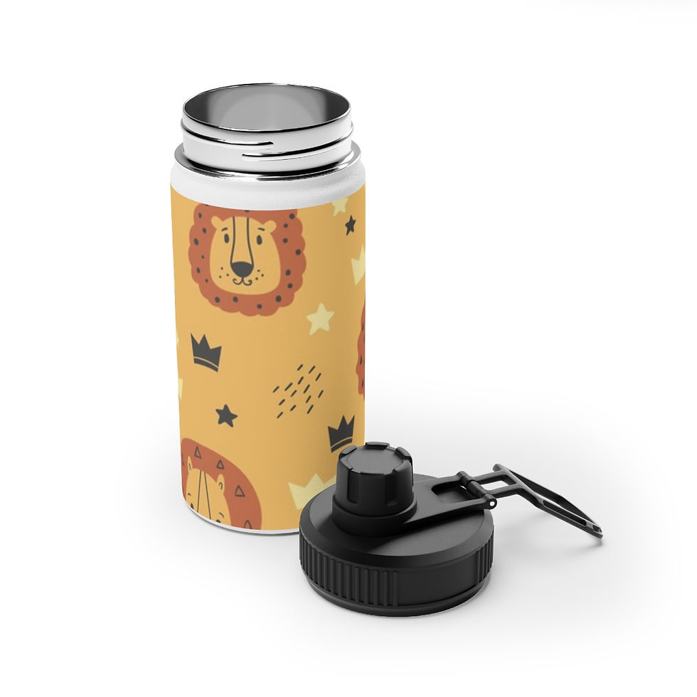 Thumbnail: Stainless Steel Water Bottle, Sports Lid