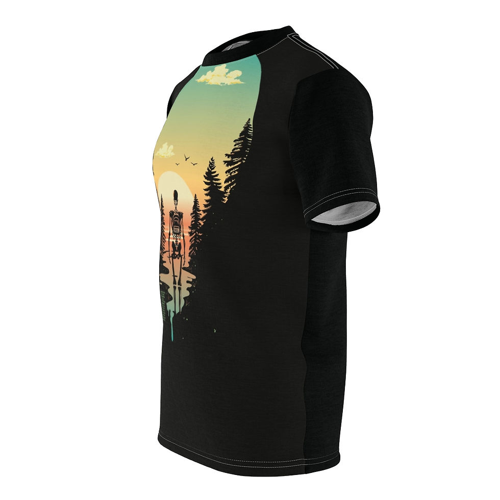 Thumbnail: Unisex Cut & Sew Tee (AOP)