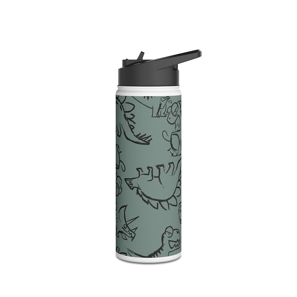 Thumbnail: Stainless Steel Water Bottle, Standard Lid